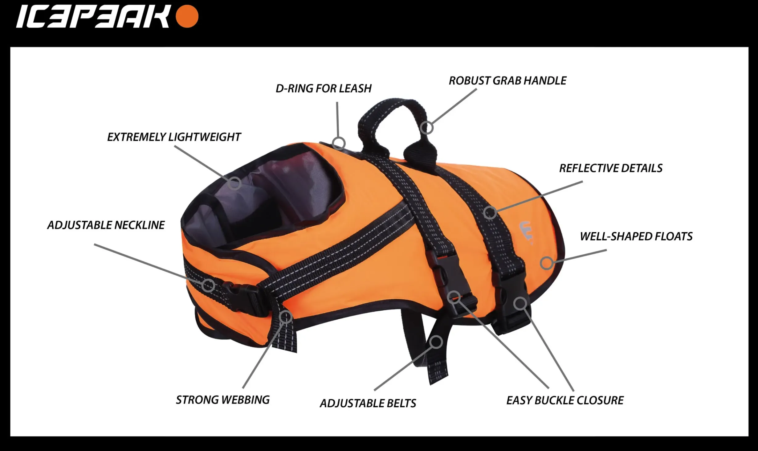 Clearance ICEPEAK PET Prozone ifevet