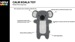 RUKKA PETS Calm Koala Toy